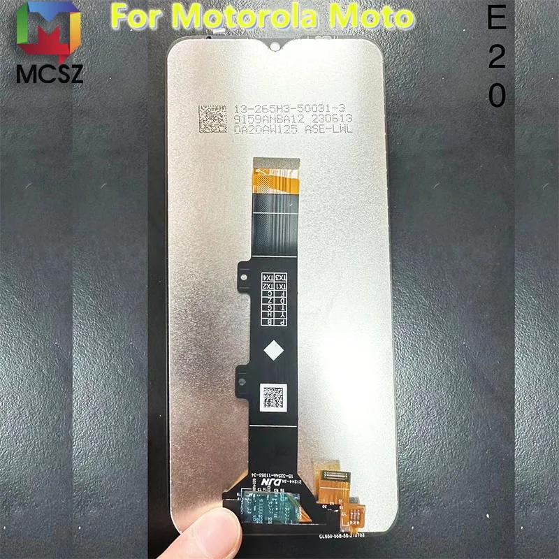 For Motorola Moto  E20 LCD XT2155 XT2155-1 LCD ζ  E20 LCD XT2155   LCD XT2155-1 ÷ ġ ũ Ÿ ü   г